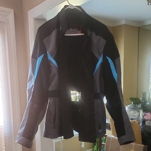 BILT Women's Utility Jacket - Black and Blue